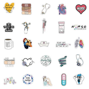 Strong Nursing Stickers