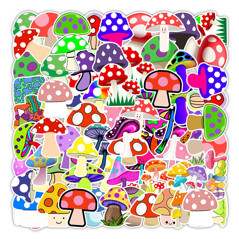 Mushrooms Special Stickers