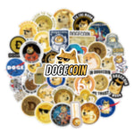 Dogecoin Go To The Mars Stickers