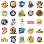 Dogecoin Go To The Mars Stickers