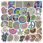 Psychedelic Illusion Stickers