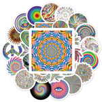 Psychedelic Illusion Stickers