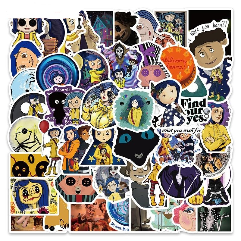 Coraline & The Secret Door Stickers