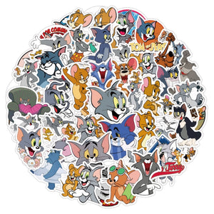 Tom Cat and Jerry Mouse Stickers