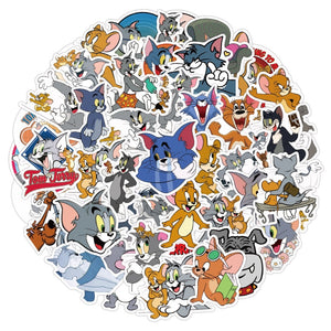 Tom Cat and Jerry Mouse Stickers