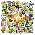 Beer Leaves Stickers