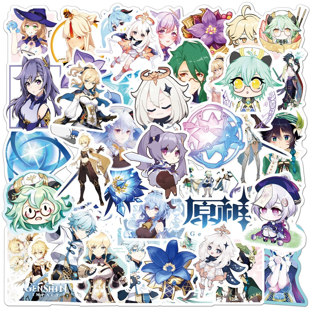 Genshin Impact Game Stickers