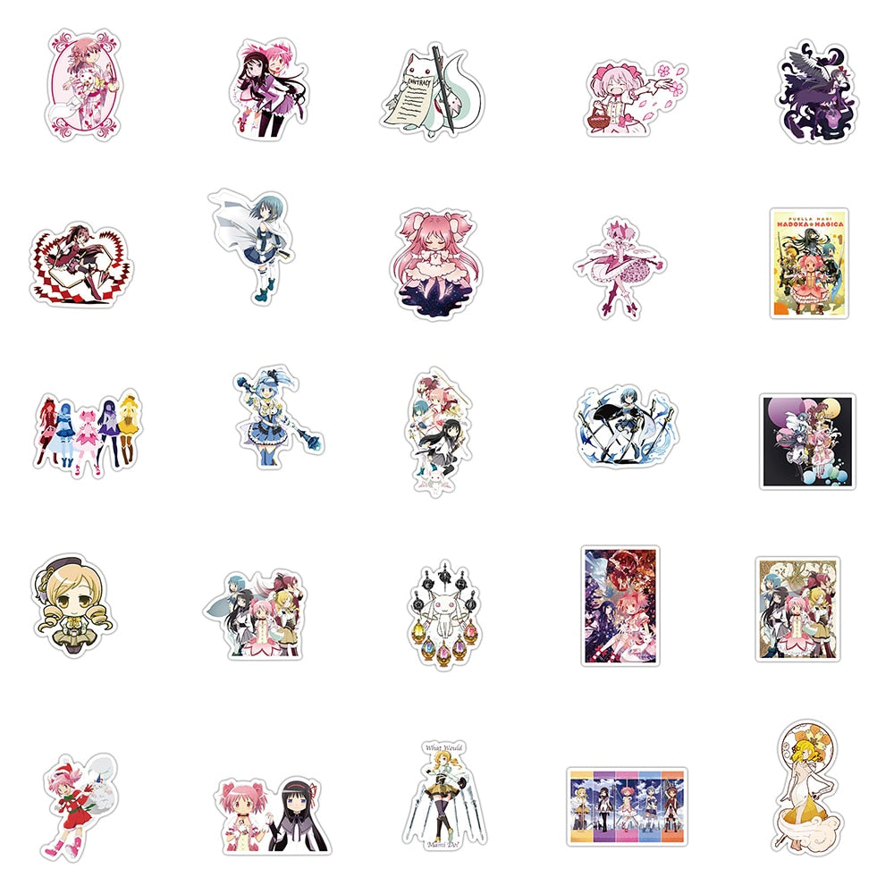 Puella Magi Madoka Magica Stickers