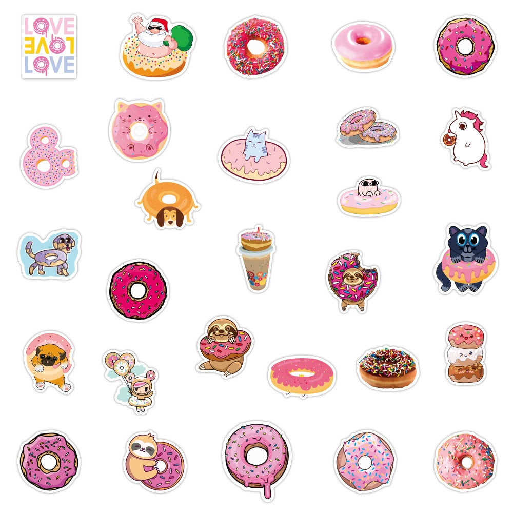 Donuts Stickers