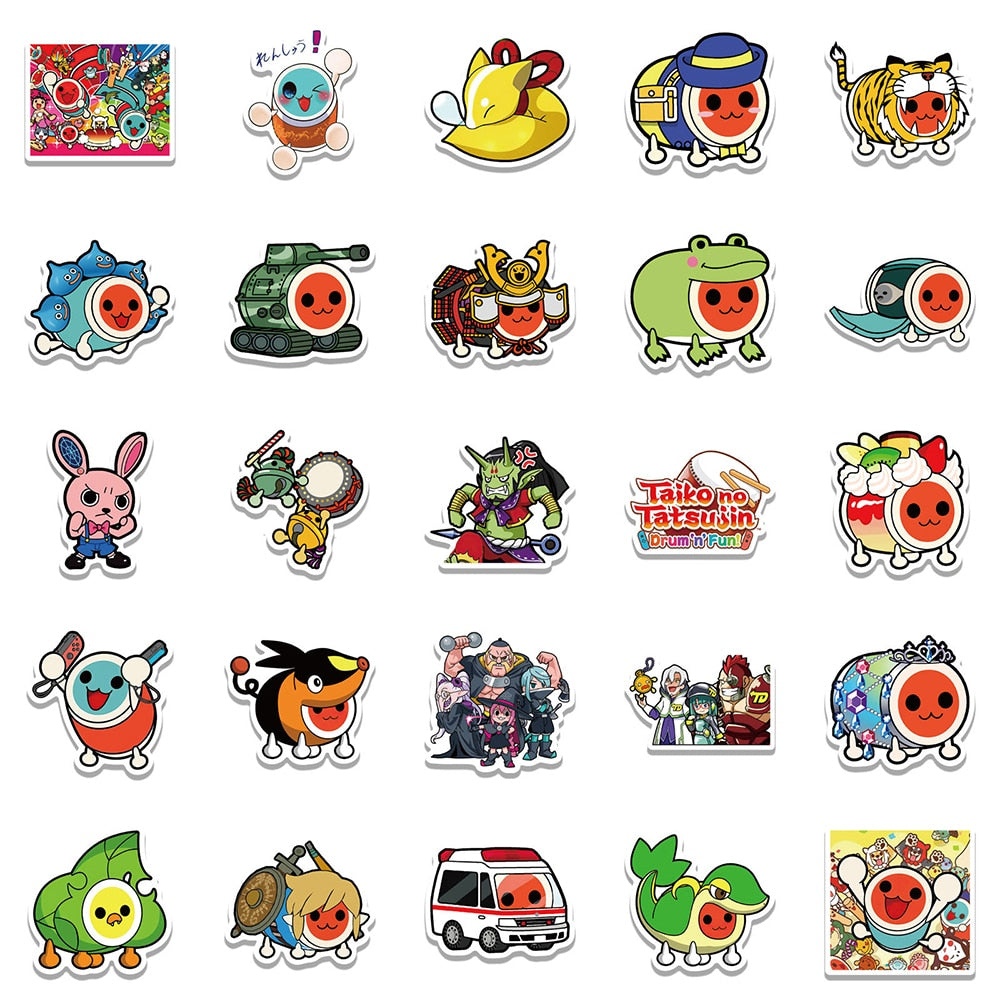 Taiko No Tatsujin Stickers