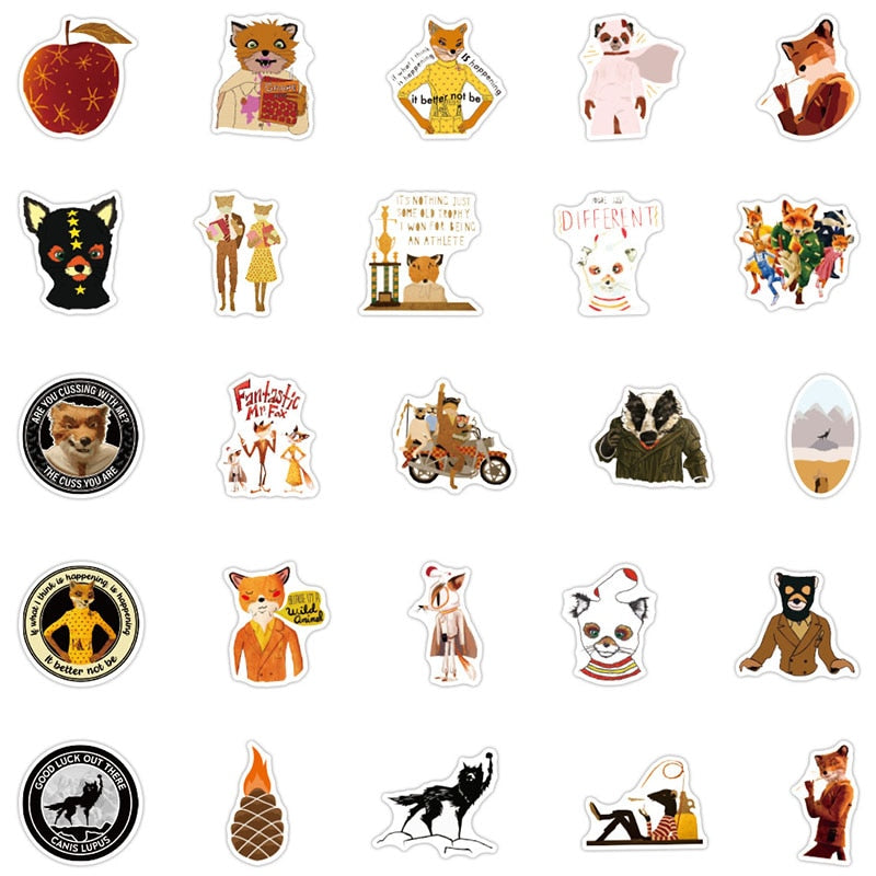 The Fantastic Mr. Fox Stickers