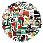 Retro Free Palestine Stickers