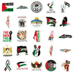 Retro Free Palestine Stickers