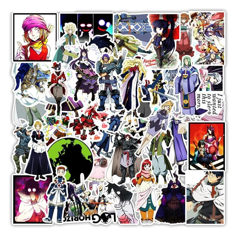 Log Horizon Virtual Reality Game Stickers