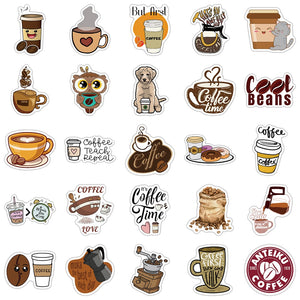 Animal Coffee Stickers