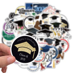 Graduation Season Academic Cap Stickers