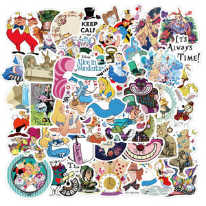 Alice in Wonderland Stickers