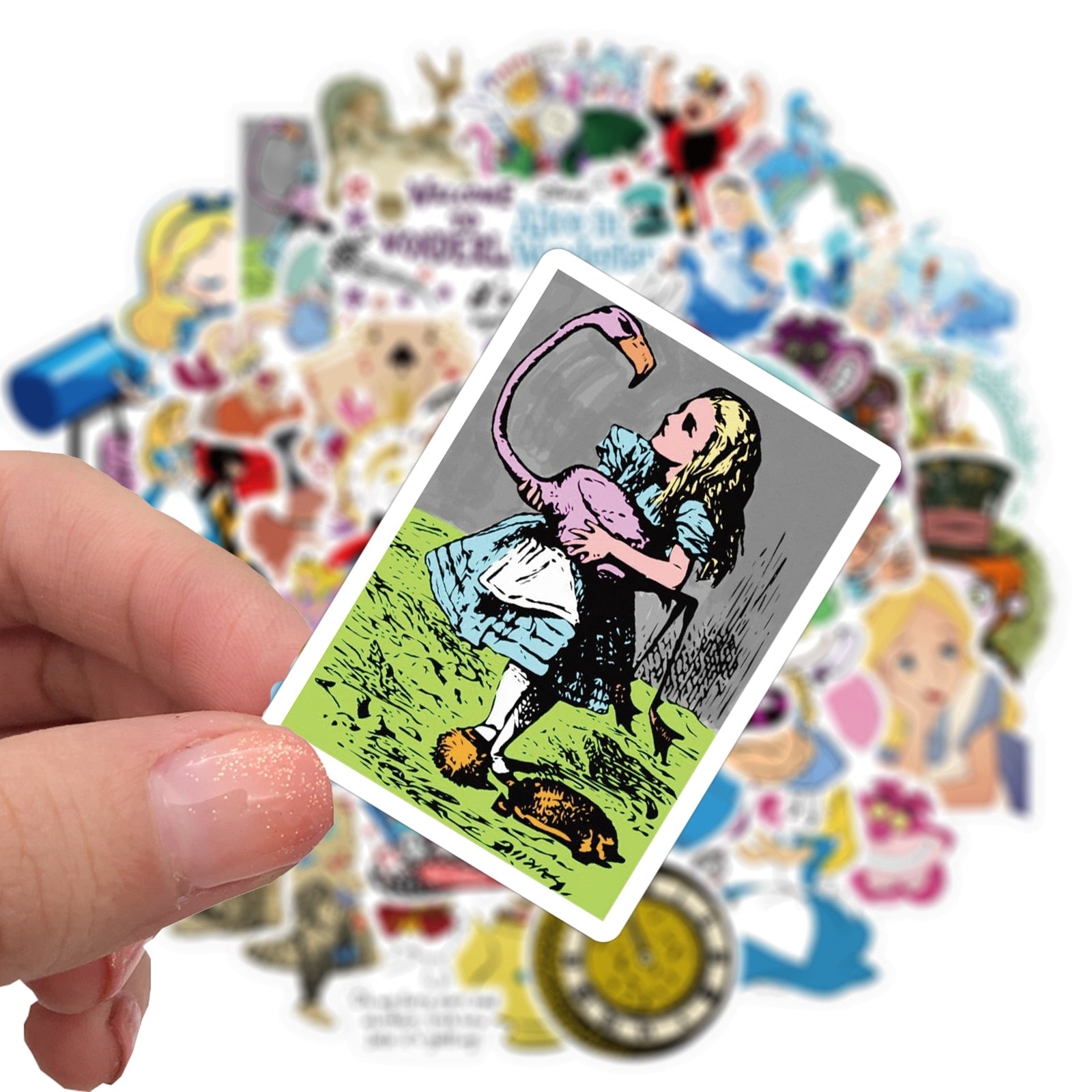 Alice in Wonderland Stickers