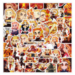 Rengoku Senjuro Demon Slayer Anime Stickers