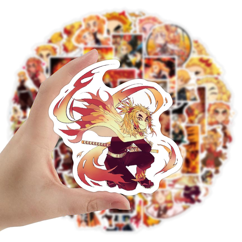 Rengoku Senjuro Demon Slayer Anime Stickers