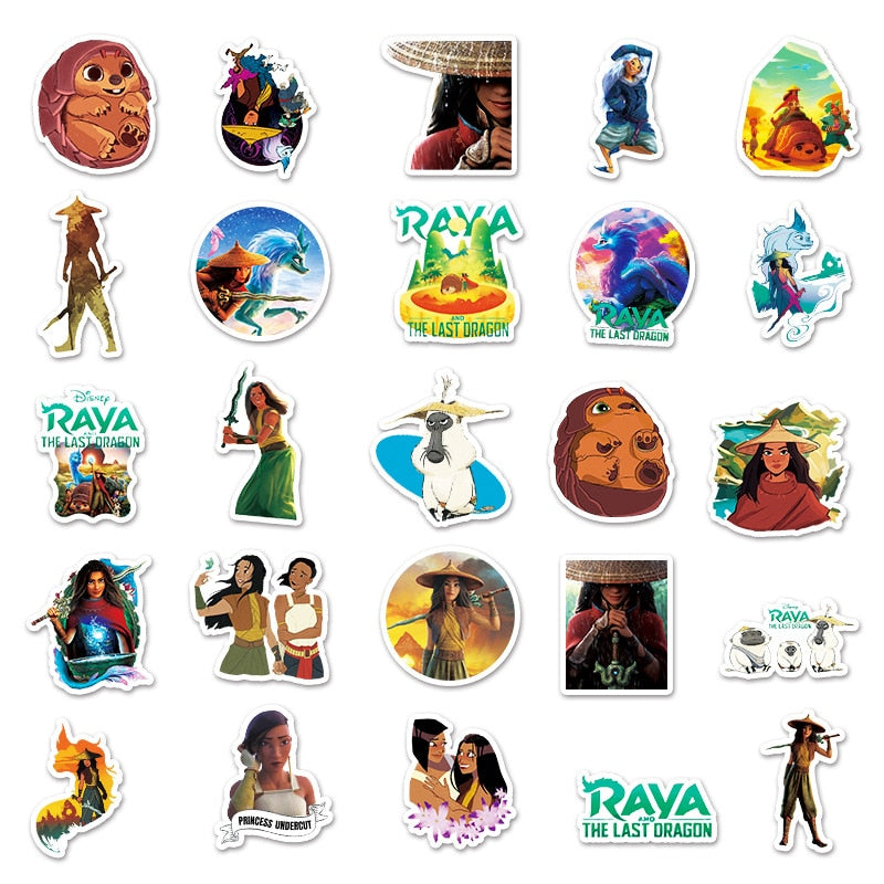 Raya and the Last Dragon Stickers