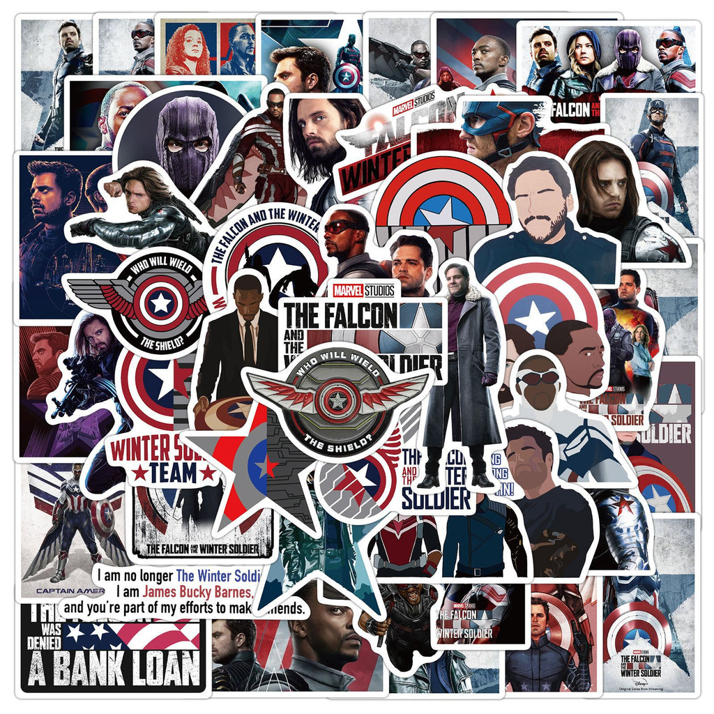 Avengers Falcon and the Winter Soldier Stickers