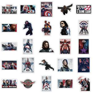 Avengers Falcon and the Winter Soldier Stickers