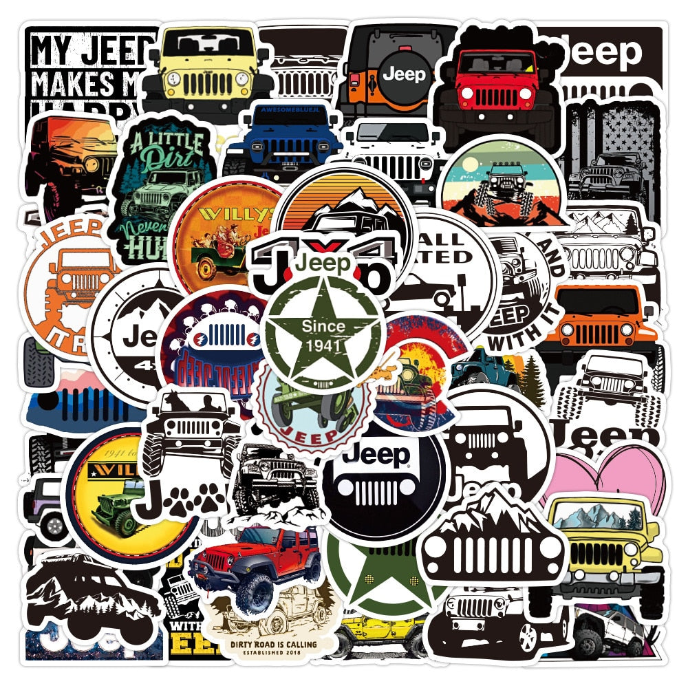 Jeep Car Stickers