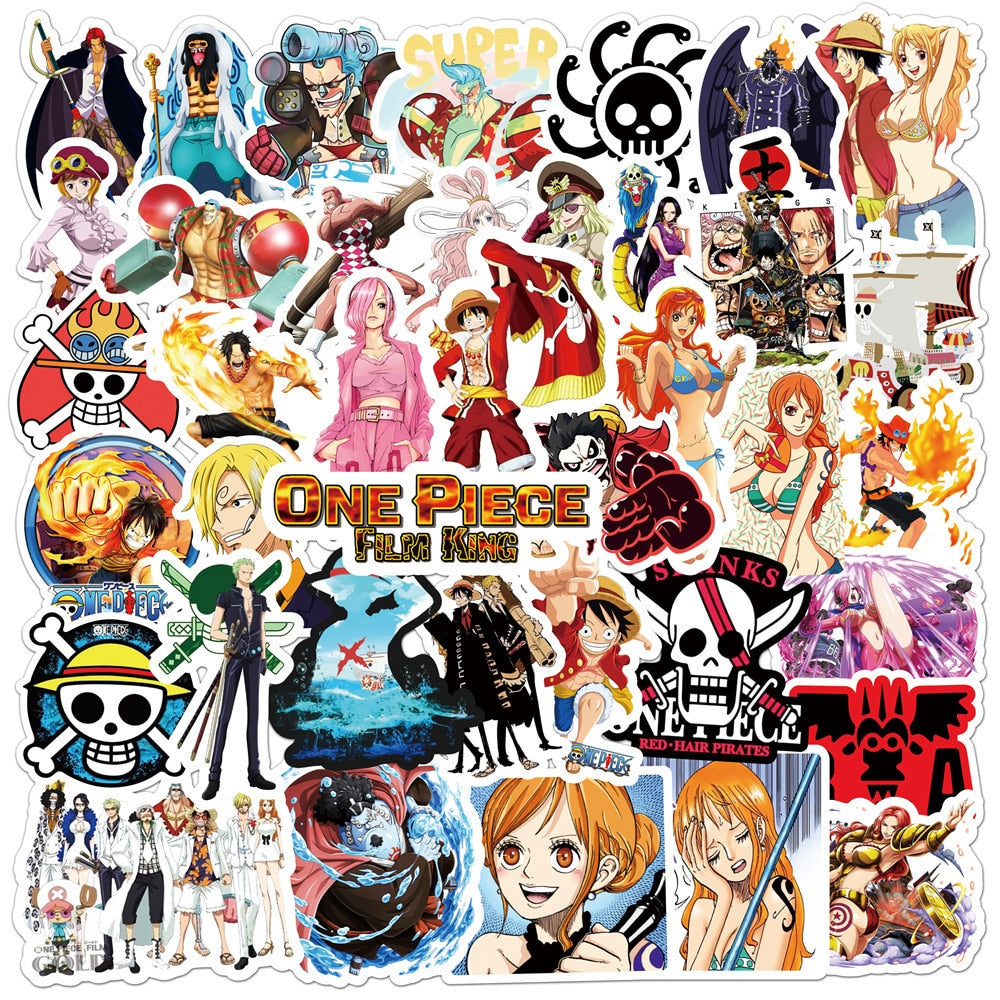 One Piece King Stickers