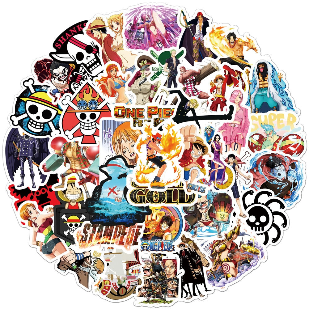 One Piece King Stickers