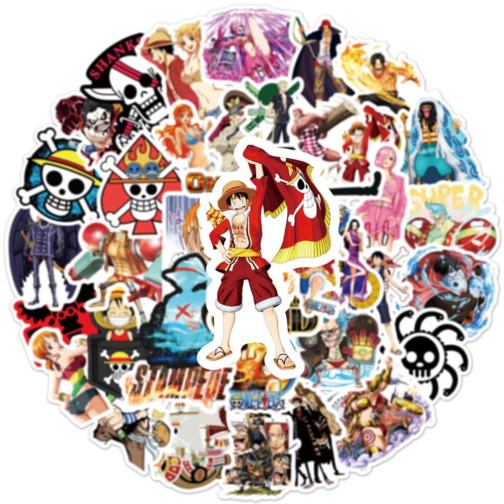 One Piece King Stickers