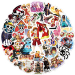 One Piece King Stickers