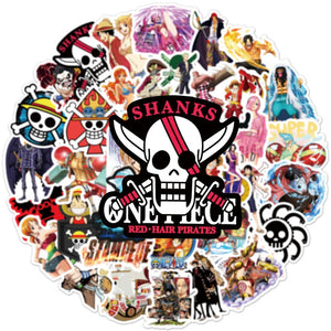 One Piece King Stickers