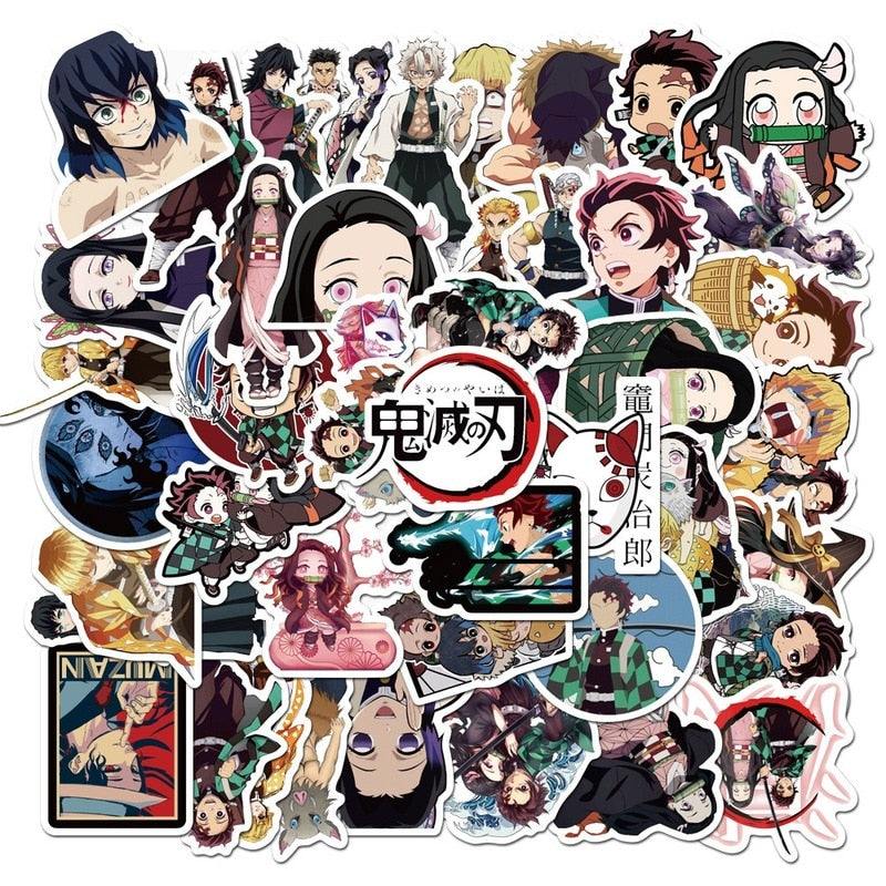 Demon Slayer Kimetsu No Yaiba Mugen Ressha Hen Stickers