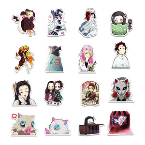 Demon Slayer Kimetsu No Yaiba Graffiti Stickers