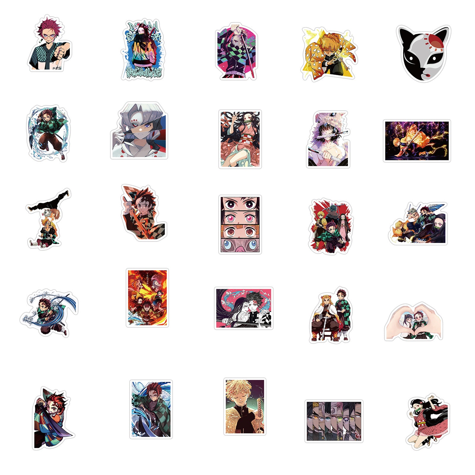 Kimetsu No Yaiba Stickers