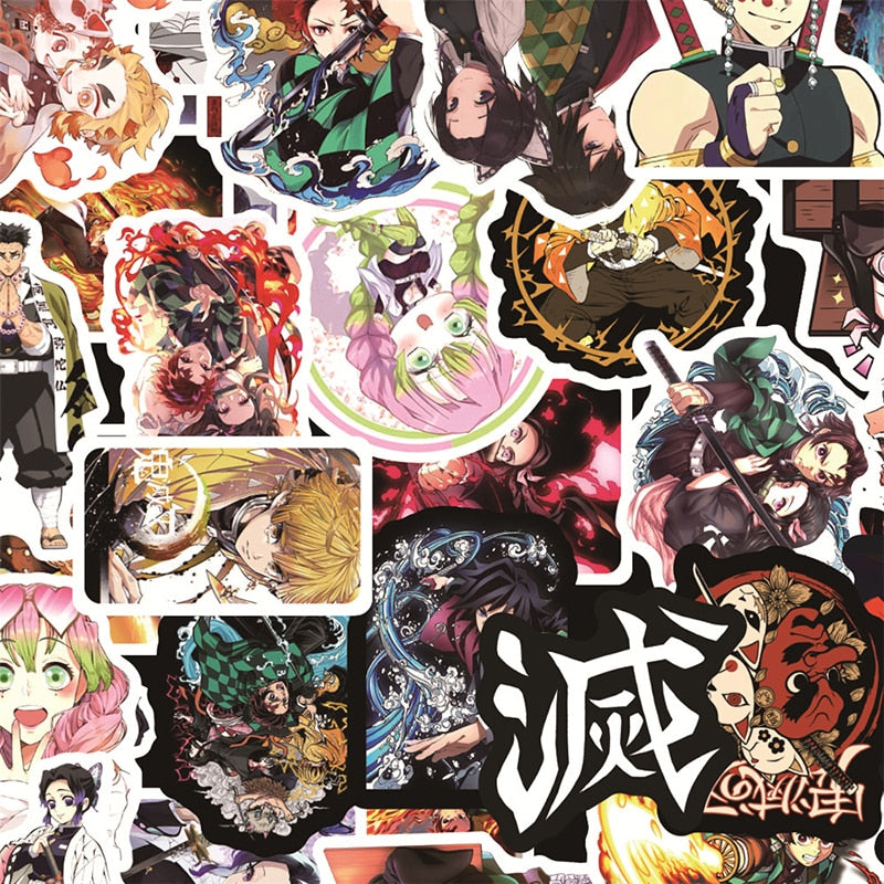 Demon Slayer Mugen Ressha Hen Anime Stickers