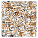 Tiger Fat Cute Stickers