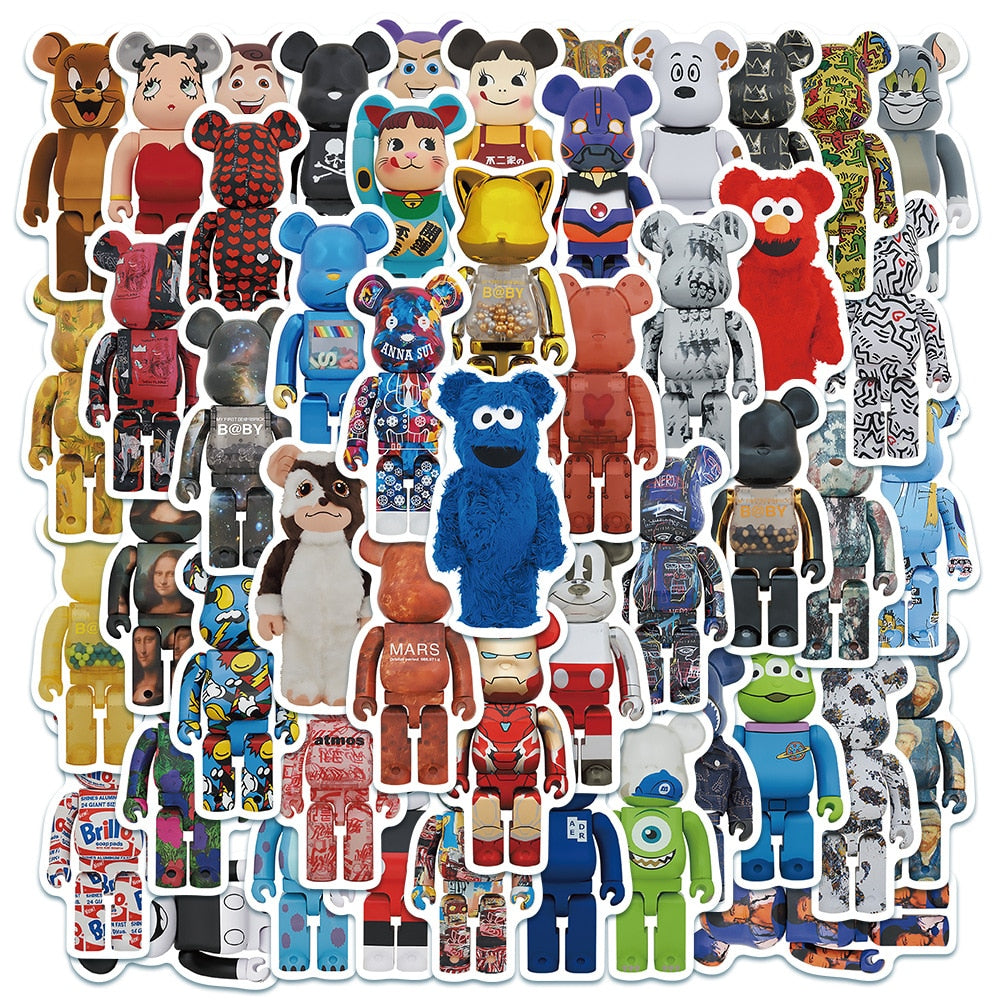 Bearbrick KAWS Stickers