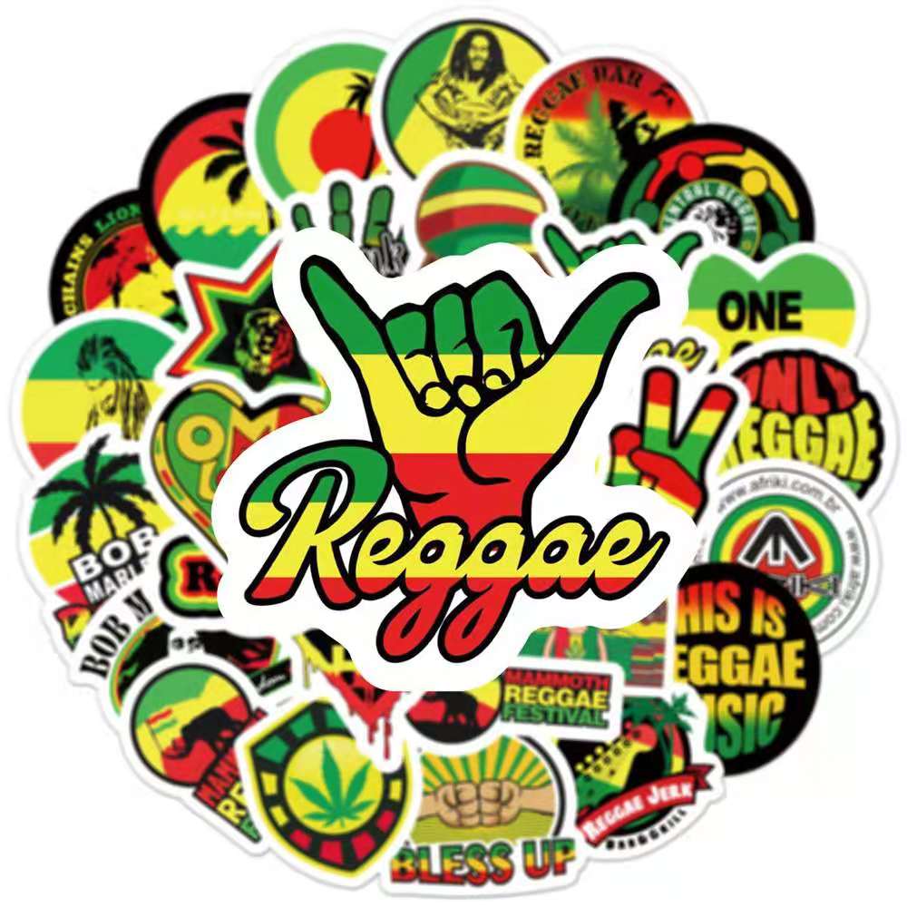 Reggae Bob Stickers