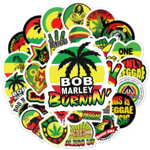 Reggae Bob Stickers