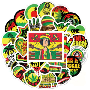 Reggae Bob Stickers