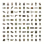 U.S Army Camouflage Style Stickers