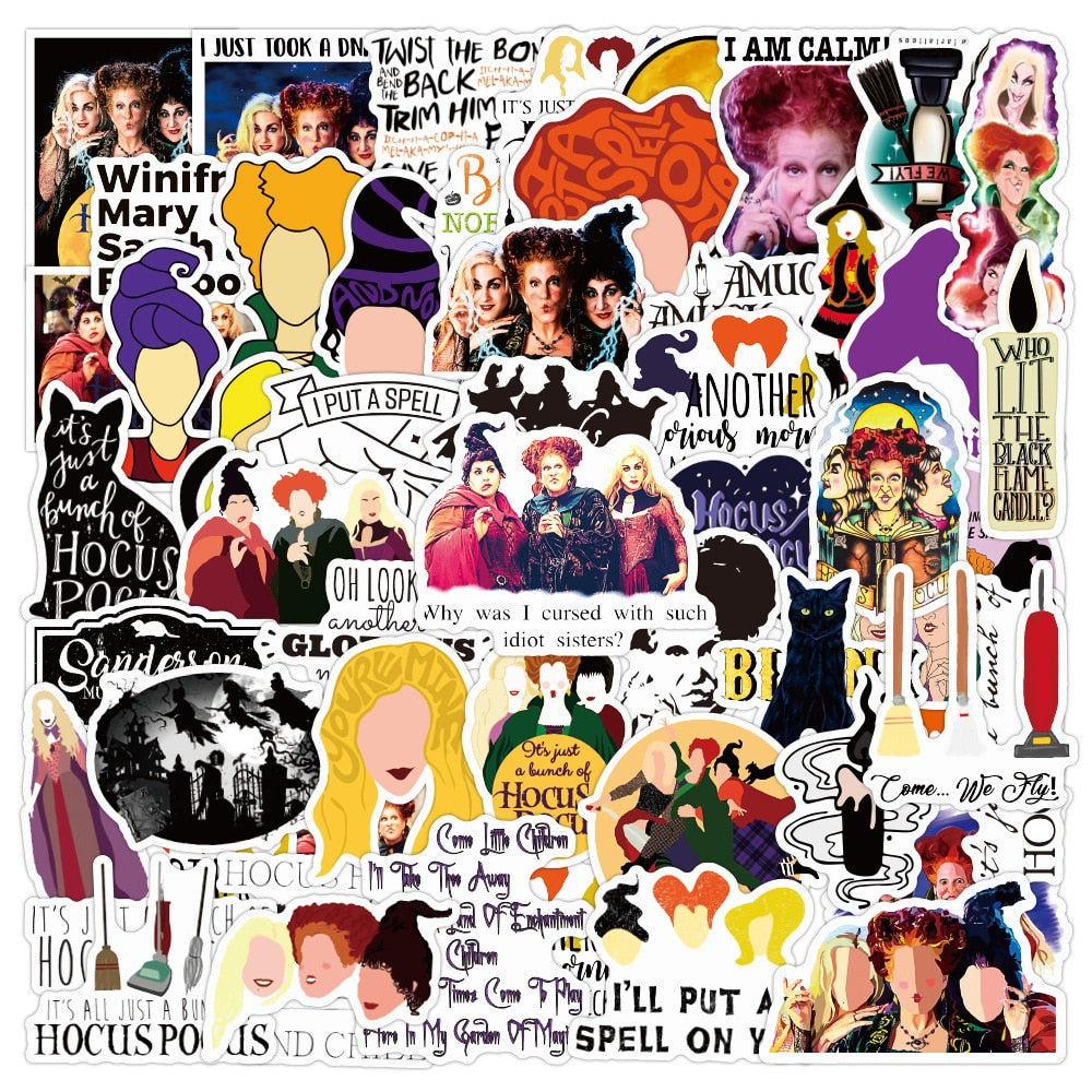 Hocus Pocus Stickers