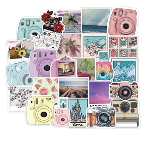 Small Fresh Camera Stickers