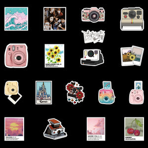 Small Fresh Camera Stickers