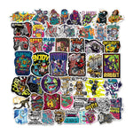 DJ Rap Hip Hop Cool Stickers