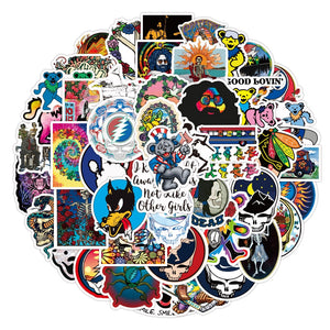 Rock Music Grateful Dead Cool Stickers