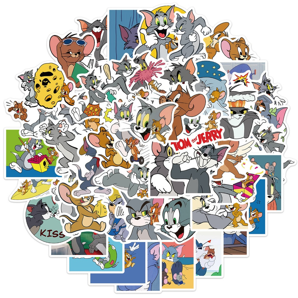 Tom & Jerry Stickers