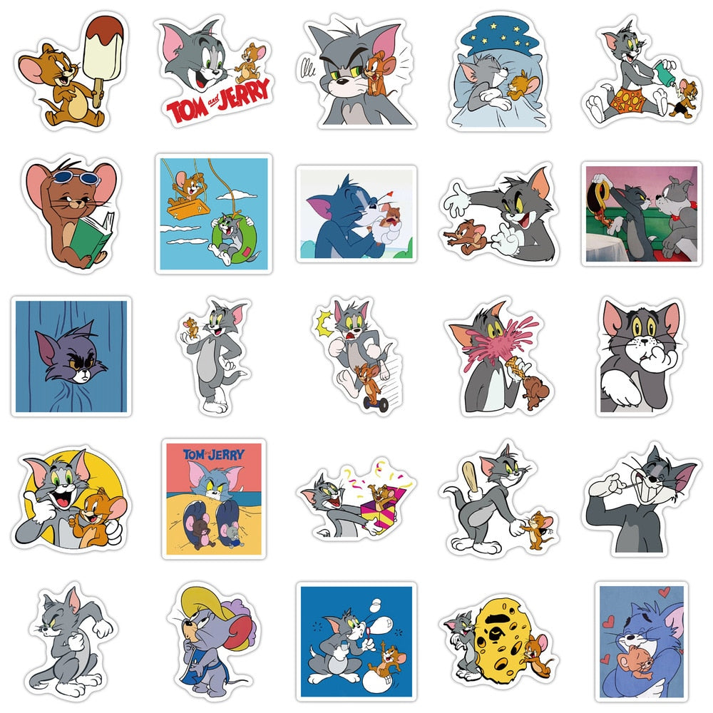 Tom & Jerry Stickers